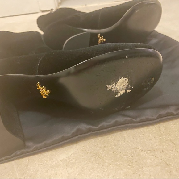 Velvet prada boots 381/2 - Picture 11 of 11